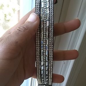 A diamond bracelet
